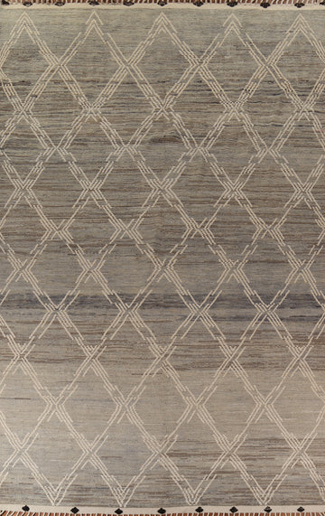 All-Over Trellis Moroccan Oriental Large Rug 10x15