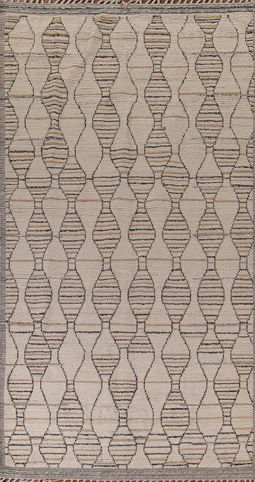 All-Over Moroccan Oriental Area Rug 6x13