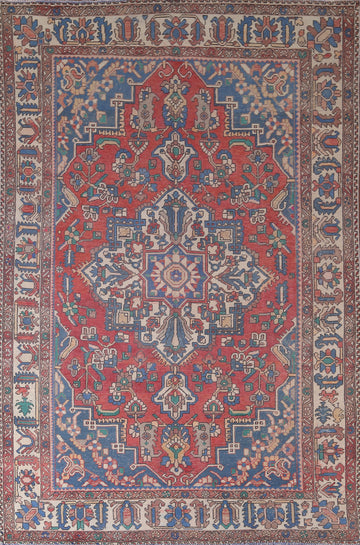 Handmade Wool Bakhtiari Persian Area Rug 7x10