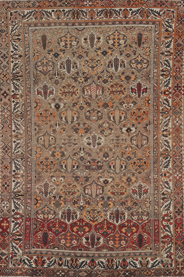 Garden Design Bakhtiari Persian Area Rug 7x11