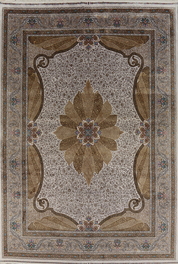 Victorian Style Turkish Qum Living Room Rug 10x13