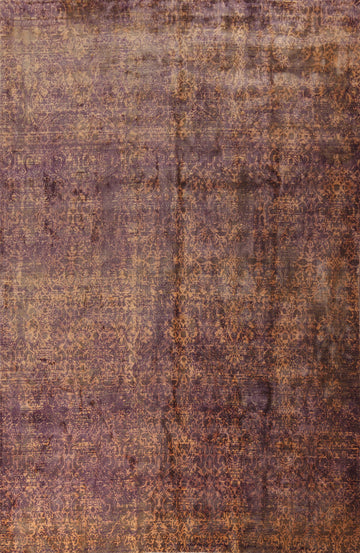 Contemporary Wool Art & Craft Indian Area Rug 10x13