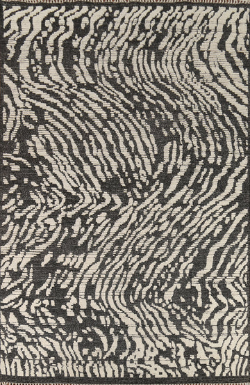 Handmade Wool Moroccan Abstract Area Rug 9x13
