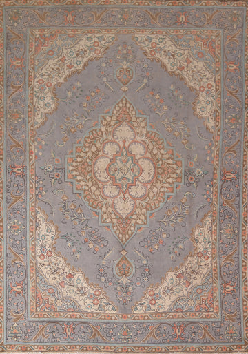 Vintage Wool Tabriz Persian Area Rug 8x11