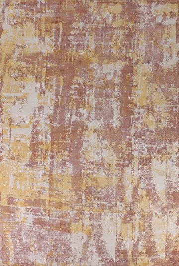 All-Over Contemporary Wool Abstract Area Rug 9x12