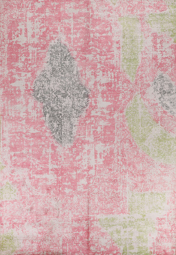 Abstract Hand-made Living Room Area Rug 9x12