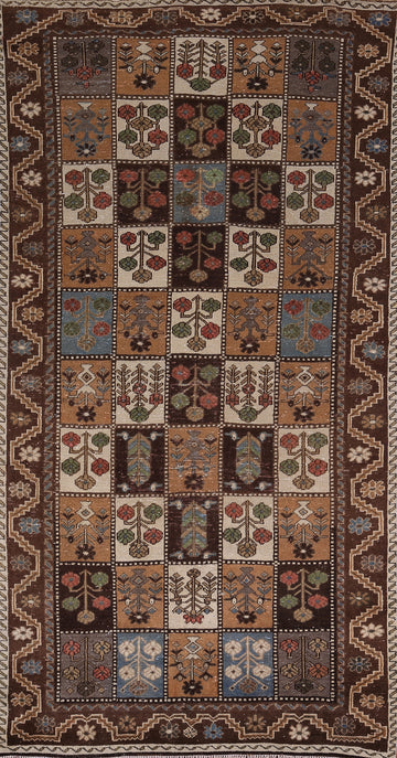 All-Over Bakhtiari Persian Living Room Rug 5x10