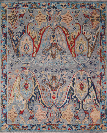 Handmade Wool Oushak Indian Area Rug 8x10