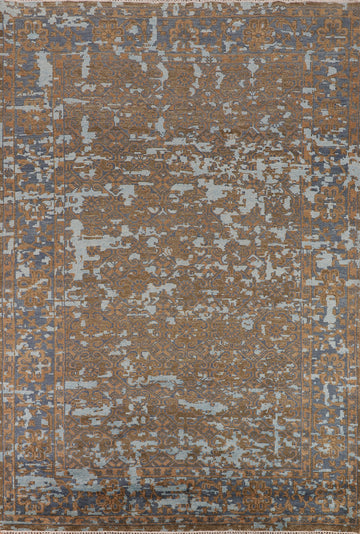 Handmade Abstract Contemporary Area Rug 9x12