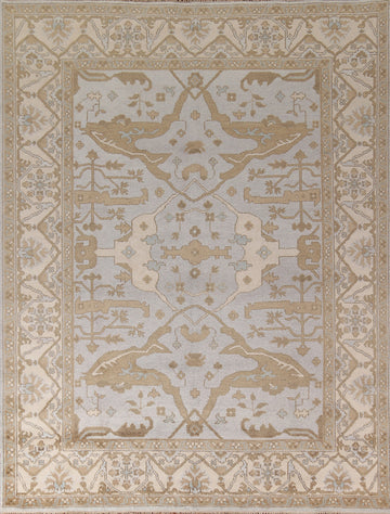 Handmade Wool Oushak Indian Area Rug 8x10