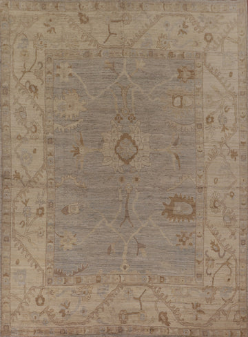 Handmade Oushak Vegetable Dye Area Rug 8x10