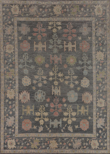 Vegetable Dye Oushak Oriental Area Rug 8x10