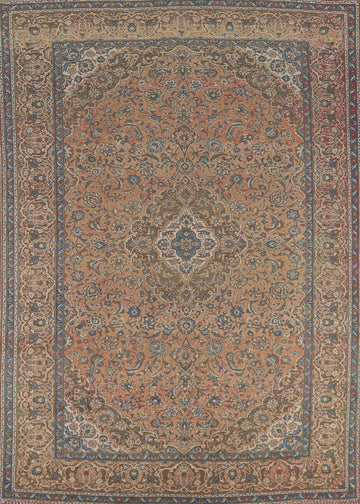 Traditional Wool Kashan Persian Area Rug 8x11