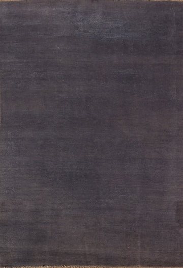 Grays & Blues Handmade Wool Gabbeh Modern Area Rug 5x8