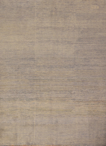 Beige & Gray Modern Gabbeh Oriental Rug 5x7