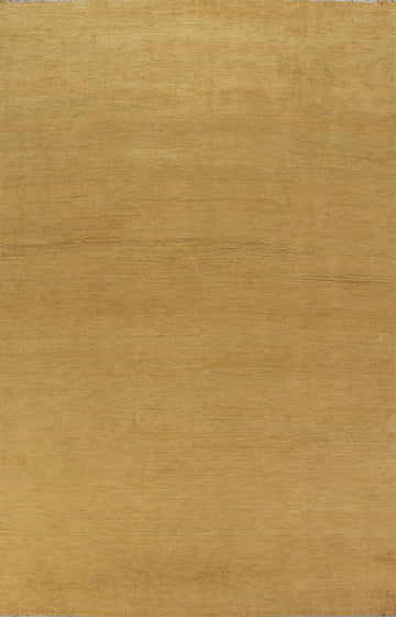 Modern Wool Gabbeh Oriental Area Rug 7x10