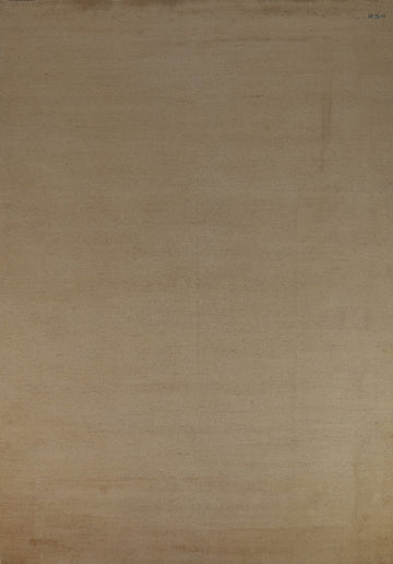 Modern Beige Wool Gabbeh Oriental Area Rug 8x11