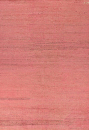 Pink Modern Gabbeh Oriental Area Rug 6x10