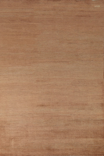 Brown Wool Modern Gabbeh Oriental Area Rug 7x10