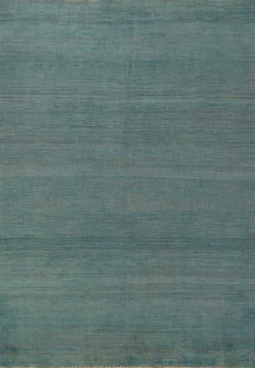 Turquoise Blue Modern Gabbeh Oriental Area Rug 5x8