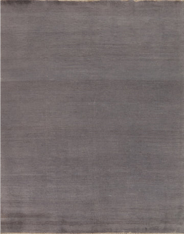 Gray Modern Wool Gabbeh Oriental Area Rug 8x10