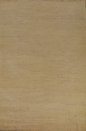Modern Wool Gabbeh Oriental Area Rug 5x8