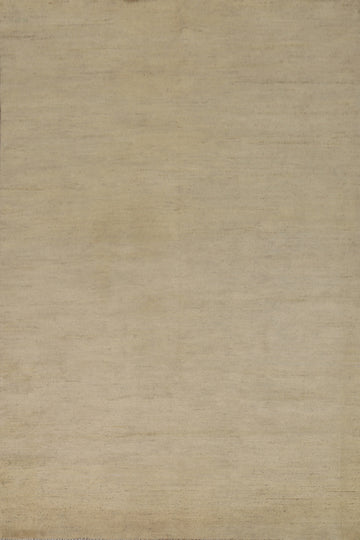 Solid Modern Gabbeh Oriental Area Rug 6x9