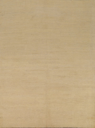 Muted Modern Gabbeh Oriental Area Rug 6x7