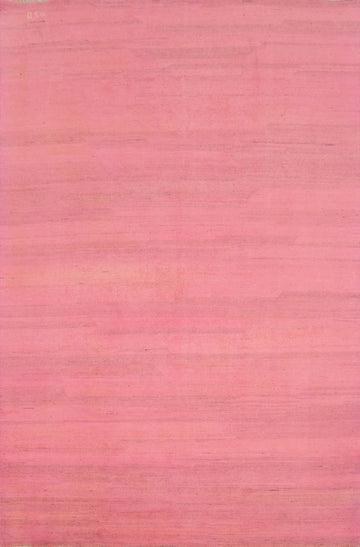 Pink Modern Gabbeh Oriental Area Rug 7x10