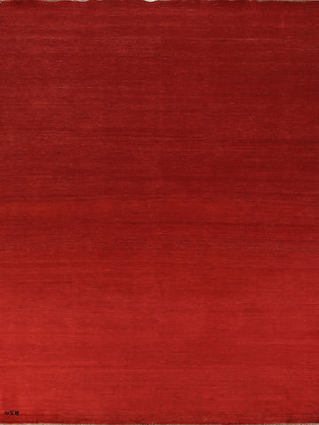 Handmade Red Gabbeh Oriental Area Rug 8x10