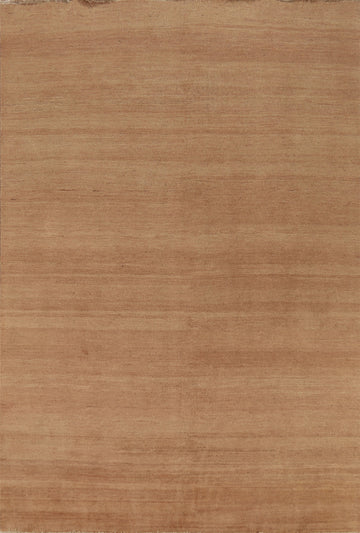 Light Brown Modern Gabbeh Oriental Area Rug 7x10