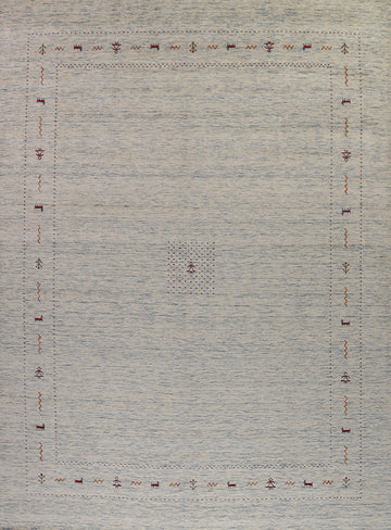 Handmade Wool Gabbeh Oriental Area Rug 9x12
