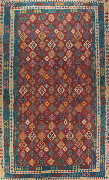 Palace Size Wool Kilim Oriental Rug 10x16