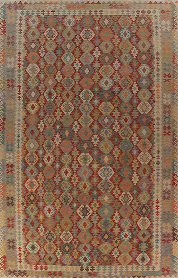 Palace Size Wool Kilim Oriental Rug 10x16