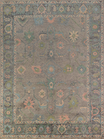 Handmade Wool Oushak Indian Area Rug 8x10