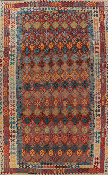 South Western Style Kilim Oriental Large Rug 10x16