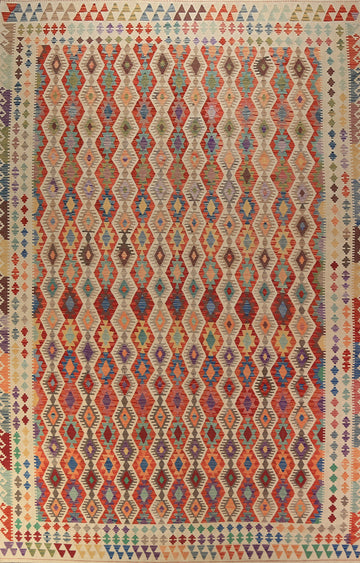 South Western Style Kilim Oriental Large Rug 10x16