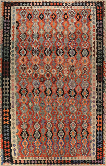 South Western Style Kilim Oriental Large Rug 10x16
