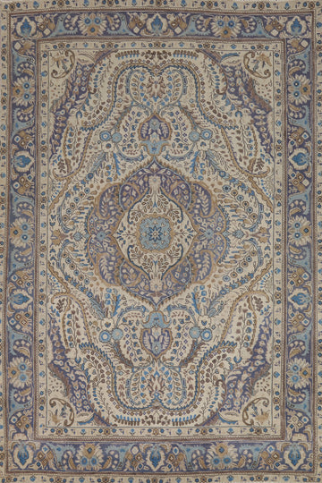 Handmade Wool Tabriz Persian Area Rug 6x9