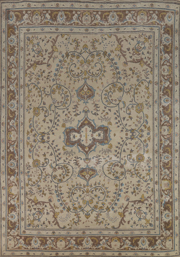 Handmade Wool Tabriz Persian Area Rug 8x11