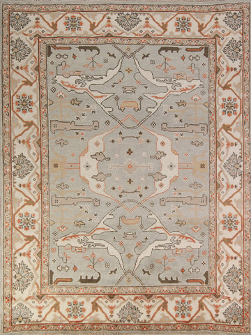 Handmade Oushak Indian Area Rug 8x10