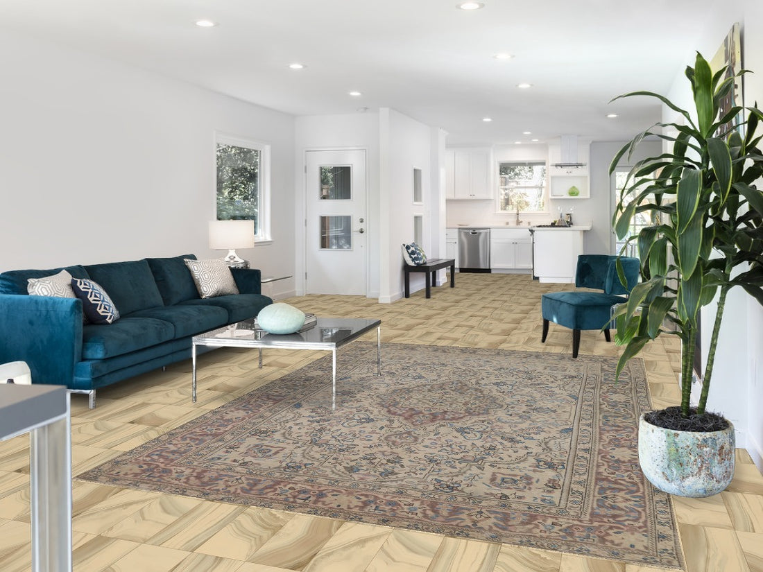 Handmade Tabriz Persian Area Rug 7x10