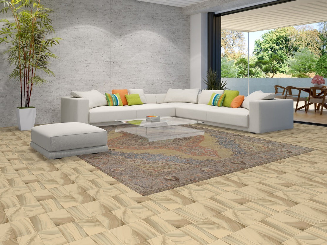 Medallion Wool Tabriz Persian Area Rug 9x12