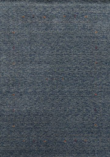 Handmade Blue Gabbeh Indian Area Rug 9x12
