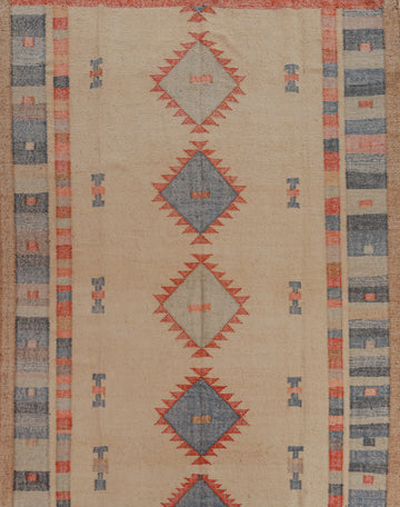 Flat Weave Modern Kilim Turkish Area Rug 8x10
