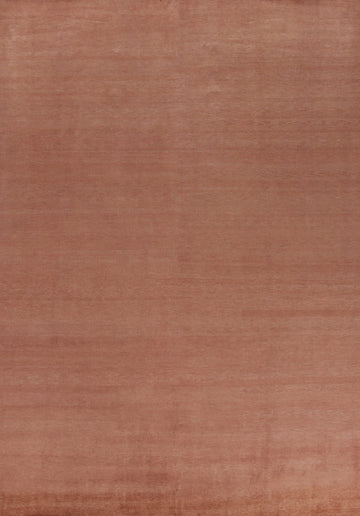 Terracotta Wool Gabbeh Persian Area Rug 10x13