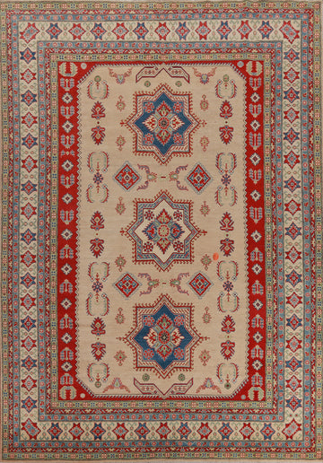 Vegetable Dye Kazak Oriental Area Rug 9x12