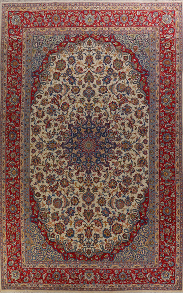 Traditional Najafabad Persian Large Rug 10x16