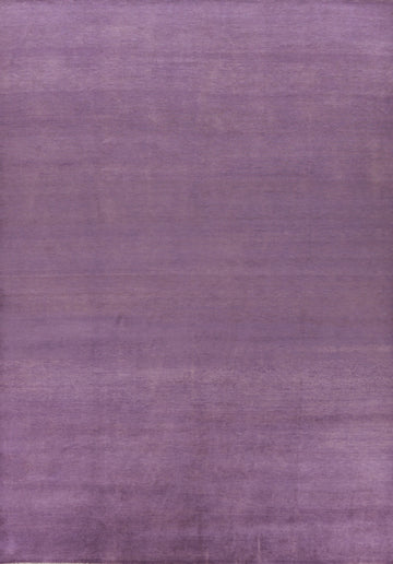 Purple Wool Gabbeh Persian Area Rug 10x13