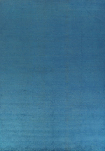 Vegetable Dye Blue Gabbeh Persian Large Rug 10x14